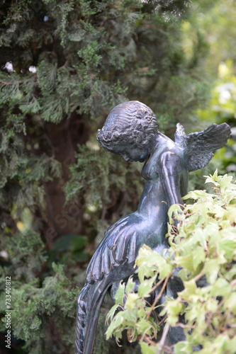 Sculpture of Angels in Aivazovskoye Park photo