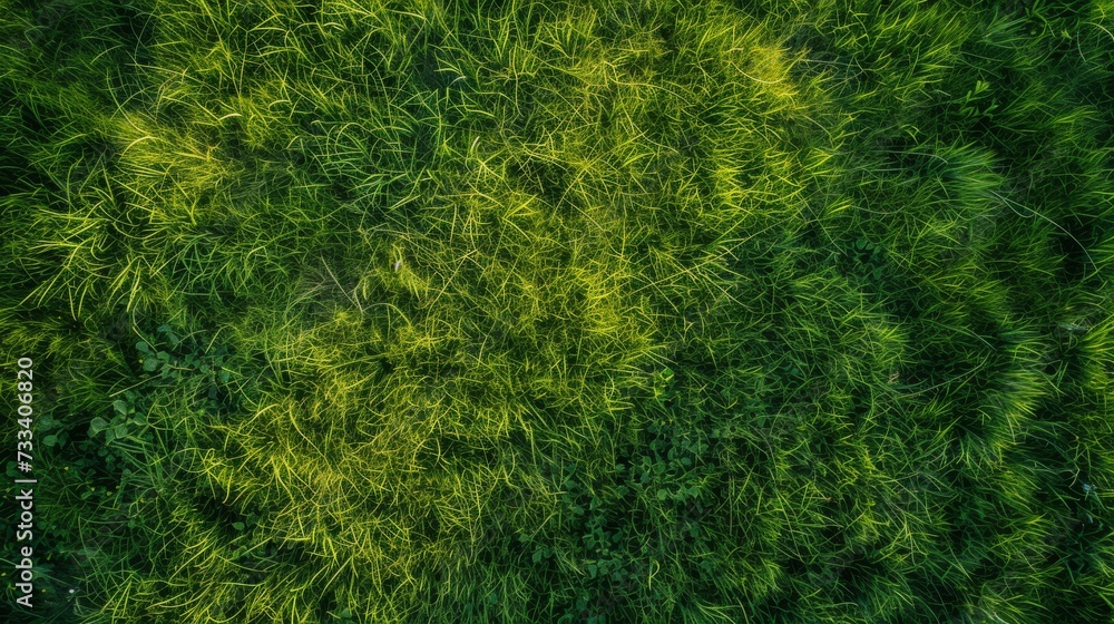 Early spring green grass close up shot Early spring green grass close up shot
