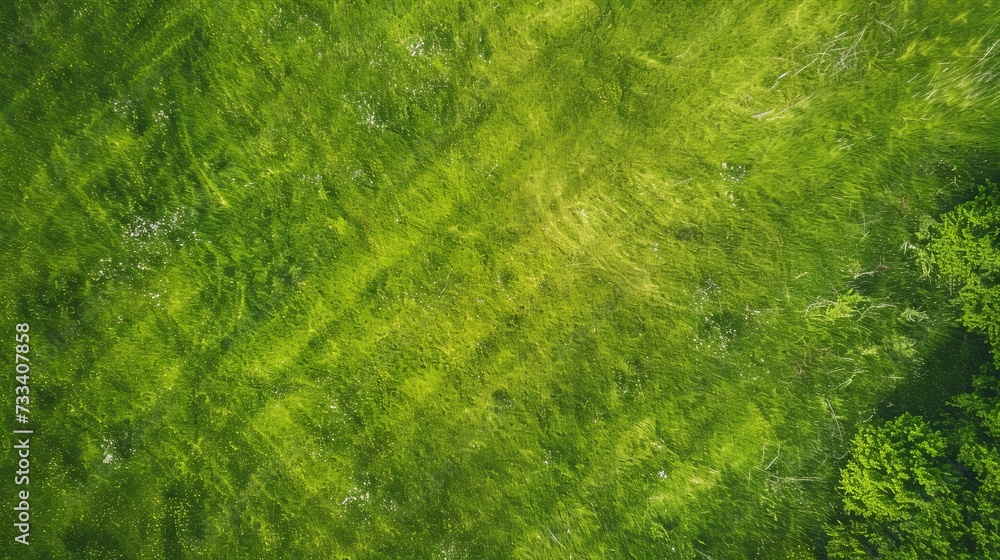 Early spring green grass close up shot Early spring green grass close up shot
