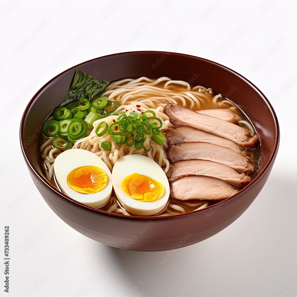 Ramen soup closeup Ramen soup closeup