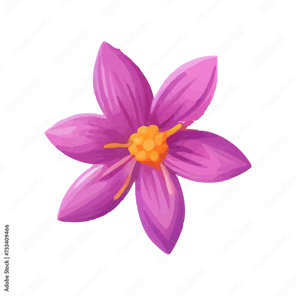 ilac flower on a white background. vector element. Suitable for cards, booklets, decoration. ilac flower on a white background. vector element. Suitable for cards, booklets, decoration.