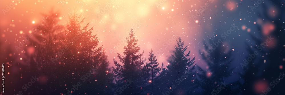 fireworks above a forest background fireworks above a forest background