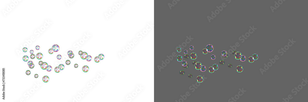 Soap bubble floating transparent background. Realistic air water soap foam bubble with rainbow colors. Bubble frame border PNG Soap bubble floating transparent background. Realistic air water soap foam bubble with rainbow colors. Bubble frame border PNG