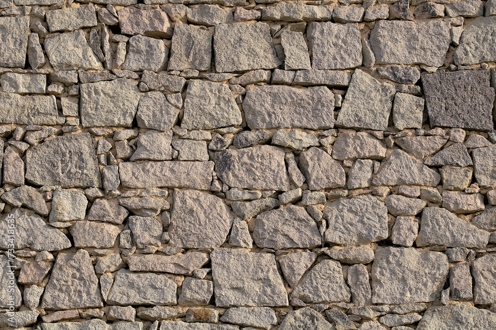 texture of old stone wall