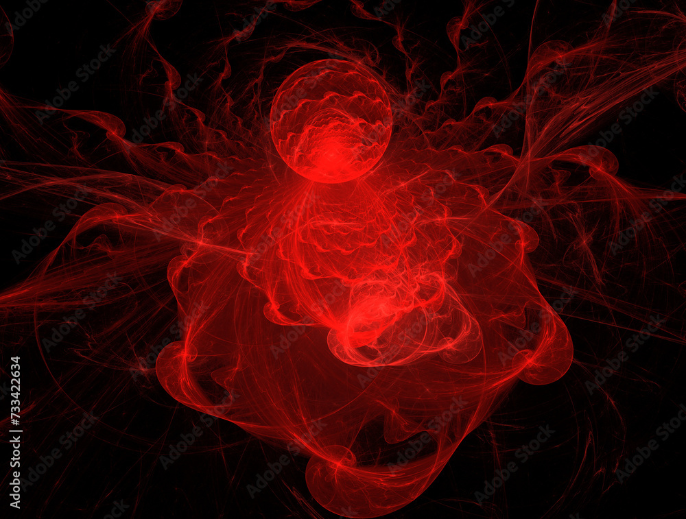Imaginatory fractal abstract background Image Imaginatory fractal abstract background Image