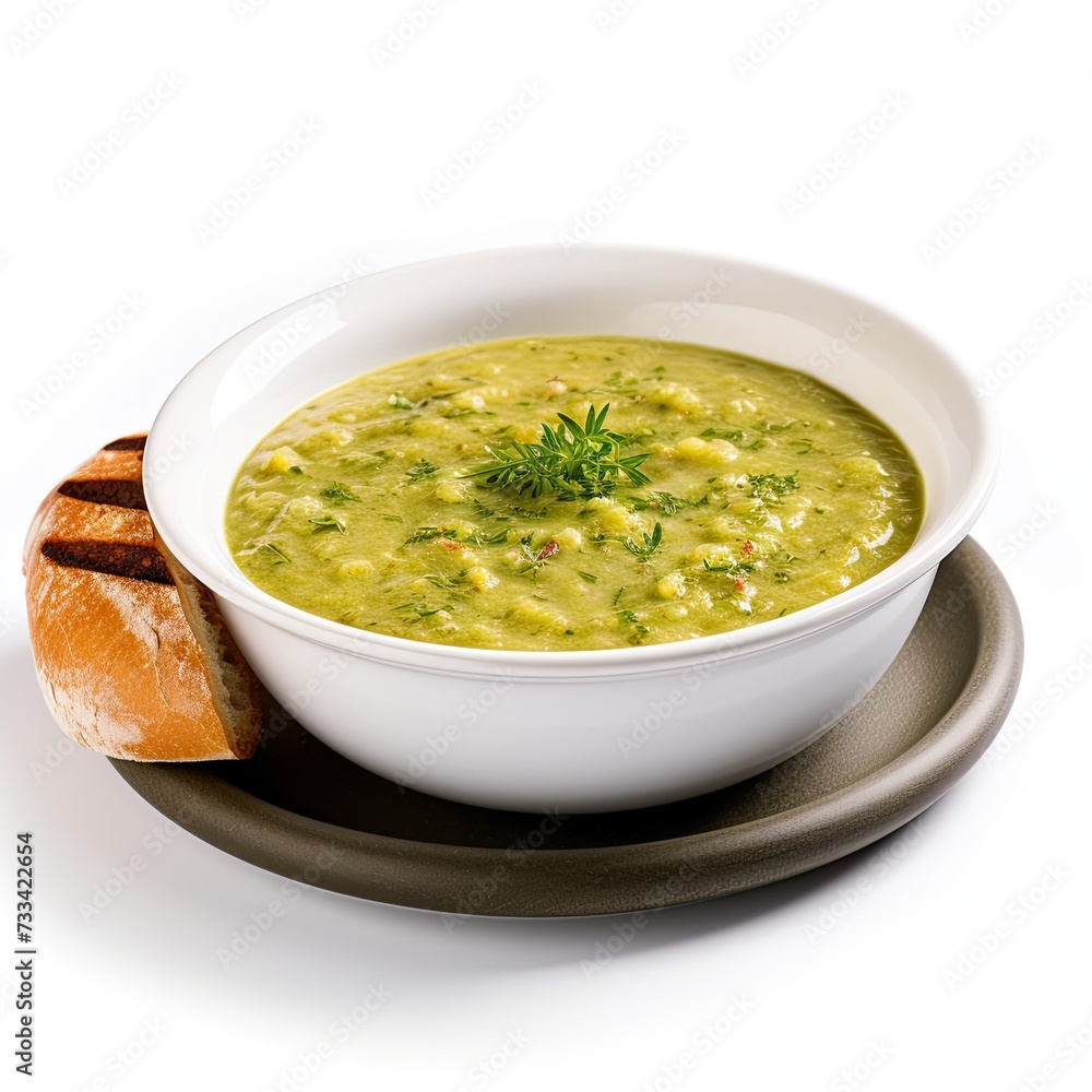 split pea soup closeup split pea soup closeup