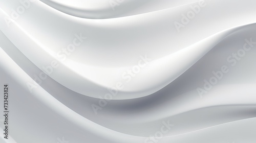 Elegant white abstract surface for branding