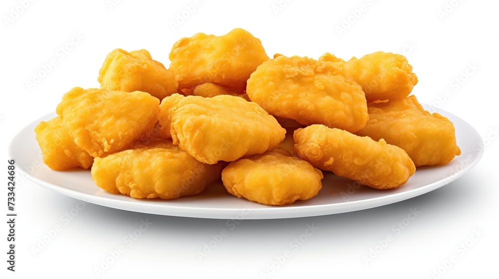Crisp and Golden: Delightful Tater Tots Dance on a Snowy Plate Crisp and Golden: Delightful Tater Tots Dance on a Snowy Plate