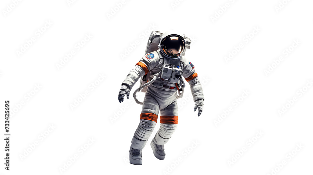 A astronaut isolated on white  background png