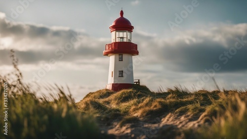 lighthouse on the coast lighthouse    photo