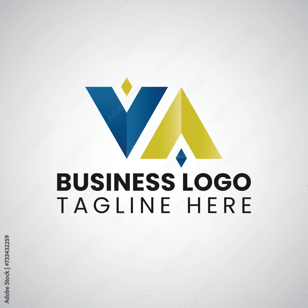 Business icon and logo design vector graphic Business icon and logo design vector graphic