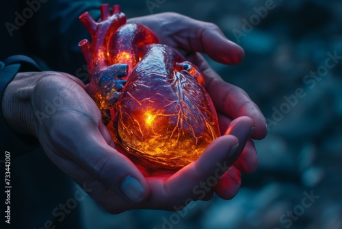 Heart in Hand  The Future of Biomedical Visualization generative ai