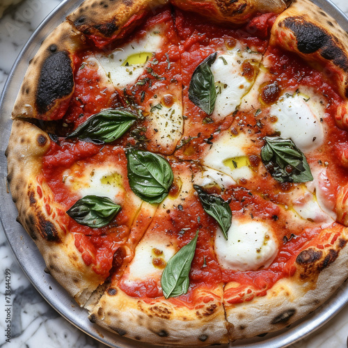 pizza Margherita - IA Generative