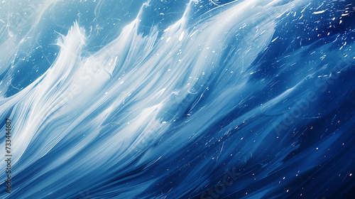 Abstract Background Dynamic Blue Swirls