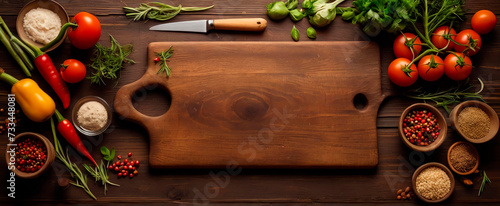 Food cooking background
