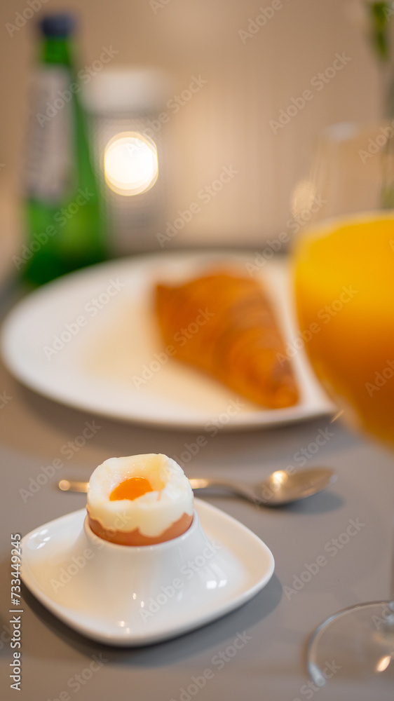 egg for breakfast - prepared breakfast