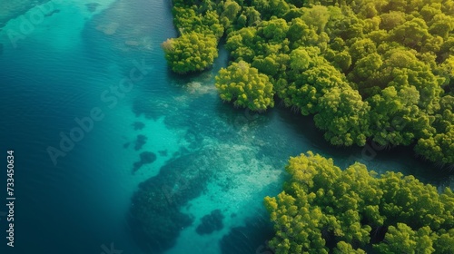 Under-Over Coral Reef and Mangroves