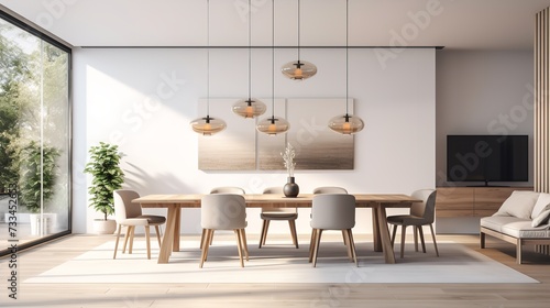 Sleek Minimalist Living Room: Clean Lines, Open Spaces