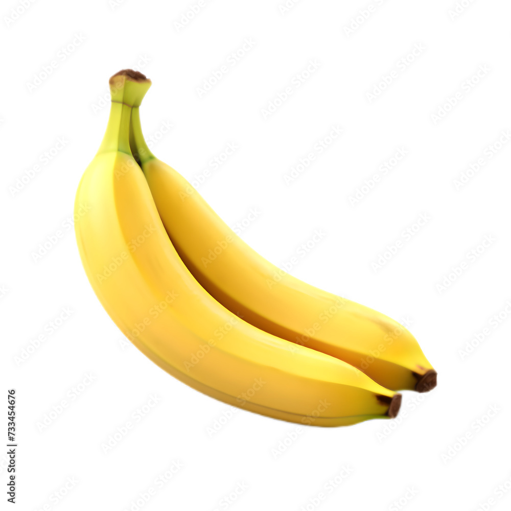 bunch of two bananas isolated on white bunch of two bananas isolated on white