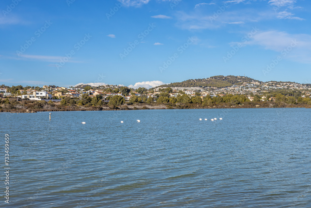 Fototapeta premium Calp, Spain - January 5 2024 