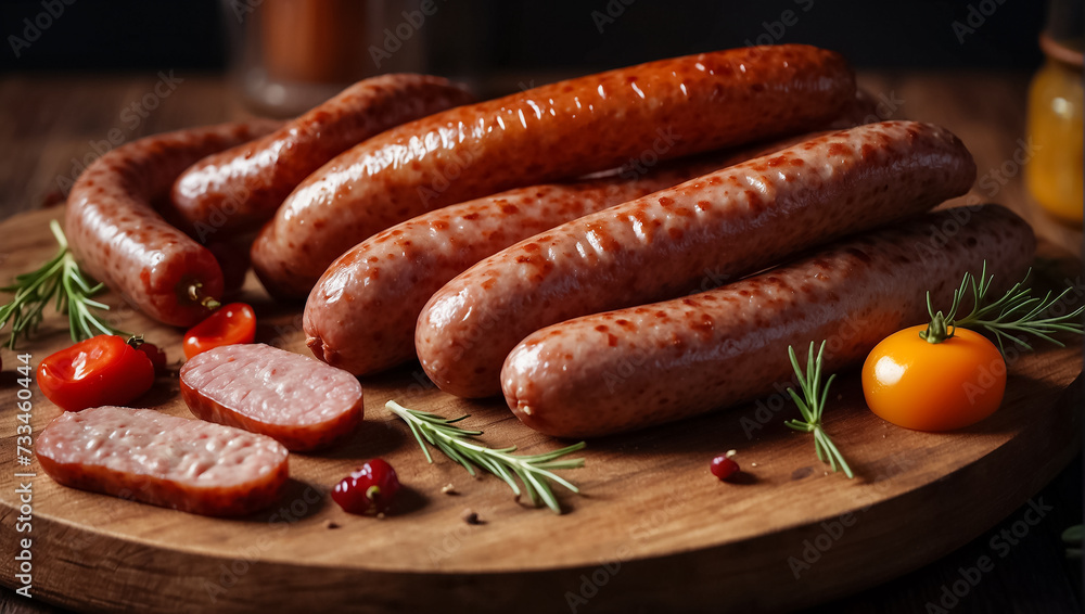 delicious sausages the table delicious sausages the table