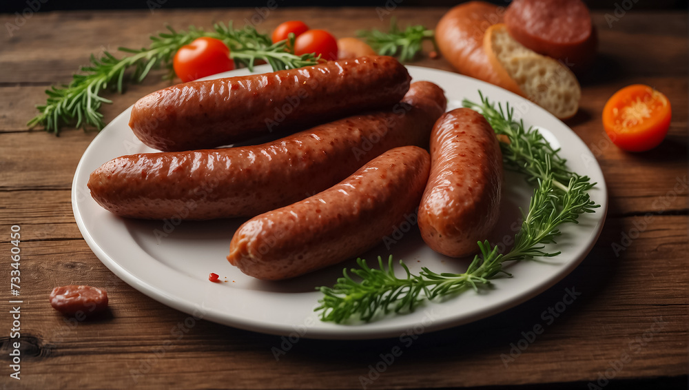 delicious sausages the table delicious sausages the table