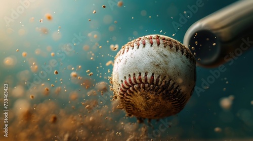 Energetic baseball: fast and slow pitch, teamwork, sportsmanship, entertainment with bat, ball, and glove in a thrilling outdoor team sport experience