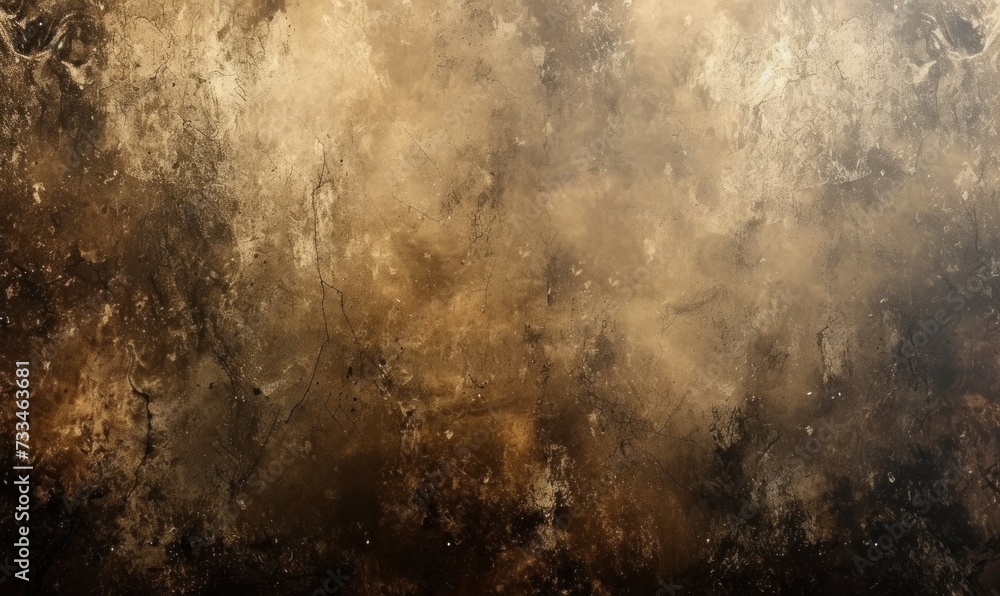 Rough brown canvas backdrop with smoky accents, ideal for creating mysterious atmospheres and captivating designs