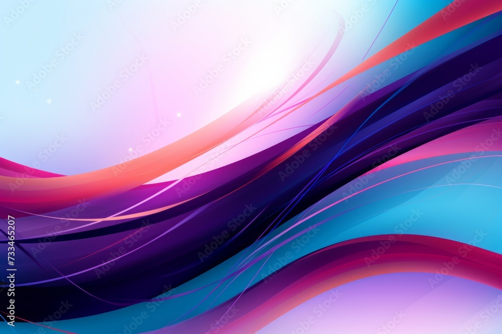 Abstract background with colourful waves for rare disease awareness Abstract background with colourful waves for rare disease awareness