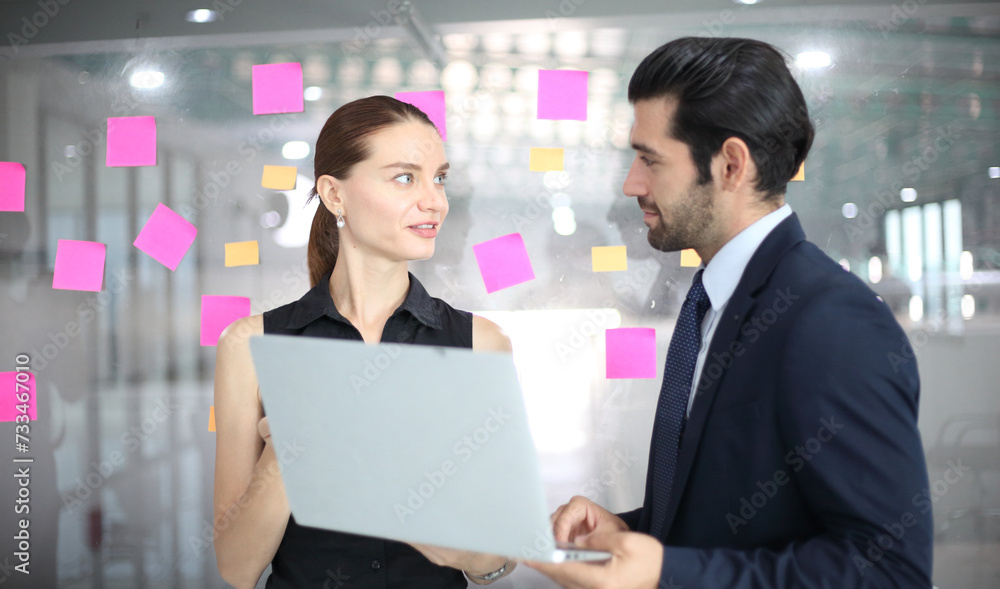 business team working at office business team working at office