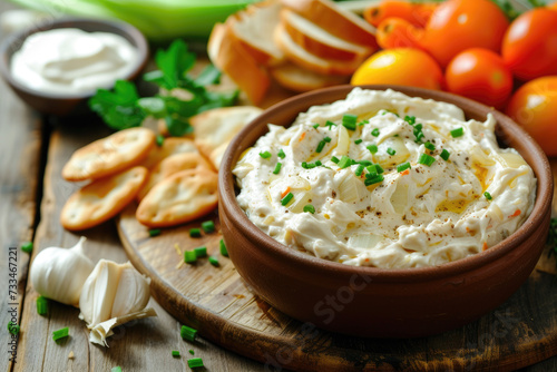 Savory French Onion Dip Recipe, street food and haute cuisine