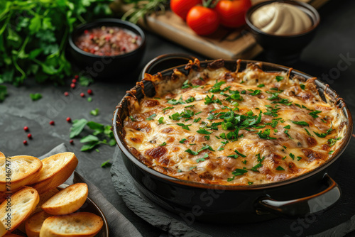 Savory French Onion Dip Recipe, street food and haute cuisine