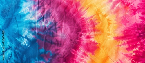 Trippy Tie-Dyed Fabric Texture for Bold Backgrounds
