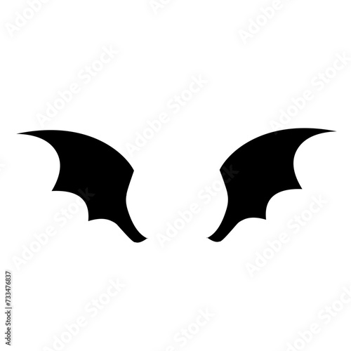 dragon wing silhouette