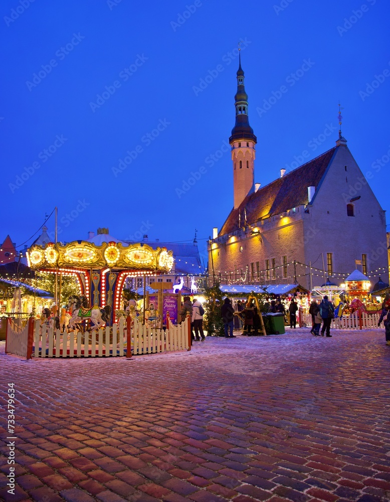 Obraz premium Tallin Townhall Square&nbsp;