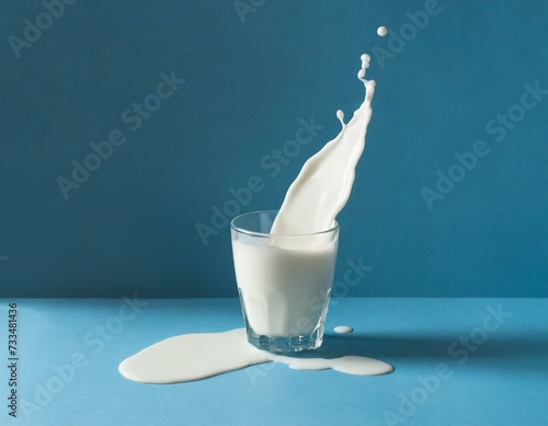 Obraz na płótnie spilled milk w salonie