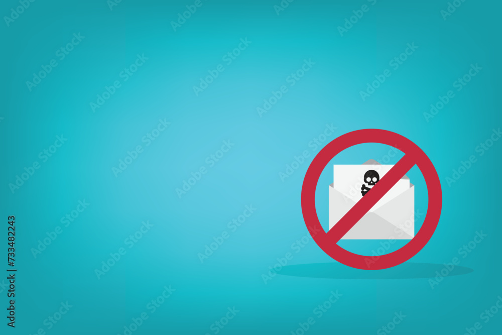 Spamming mailbox icon. Email hacking and spam warning symbol. EPS10 Vector Illustration. Spamming mailbox icon. Email hacking and spam warning symbol. EPS10 Vector Illustration.