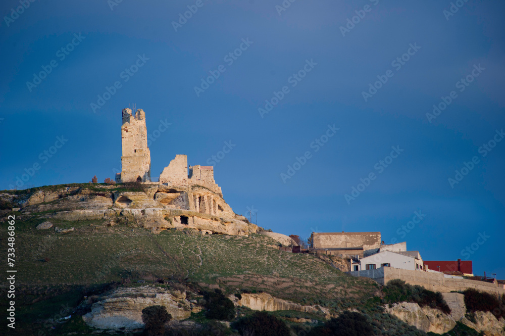 castle in Chiaramonti Sardinia Italy