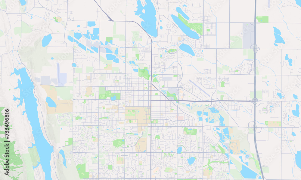 Fort Collins Colorado Map, Detailed Map of Fort Collins Colorado