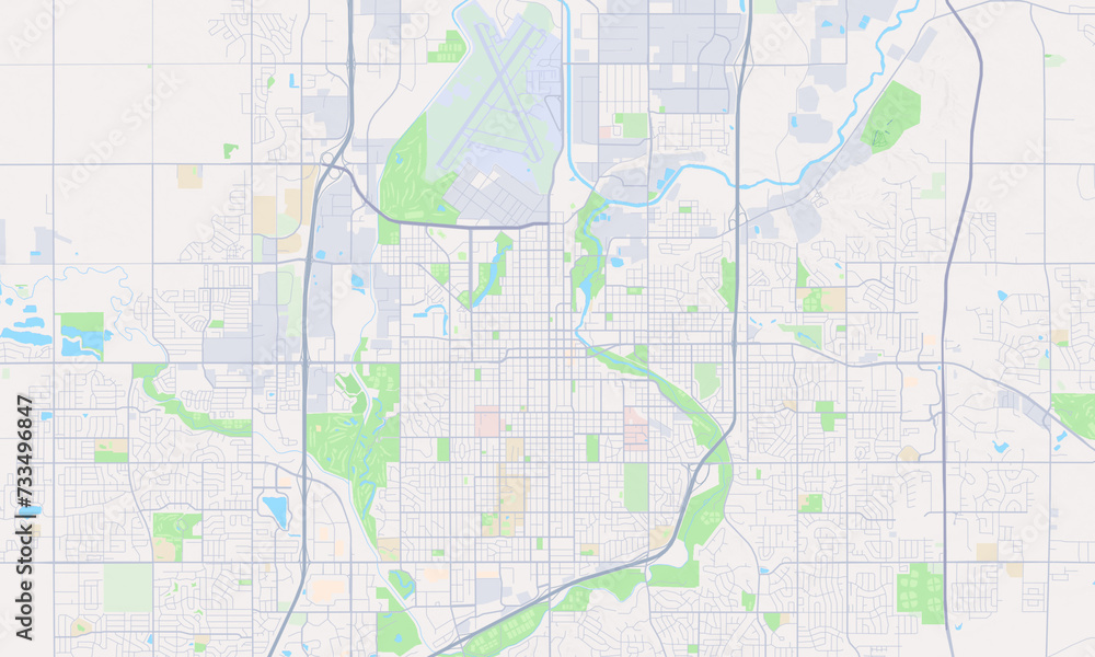 Sioux Falls South Dakota Map, Detailed Map of Sioux Falls South Dakota