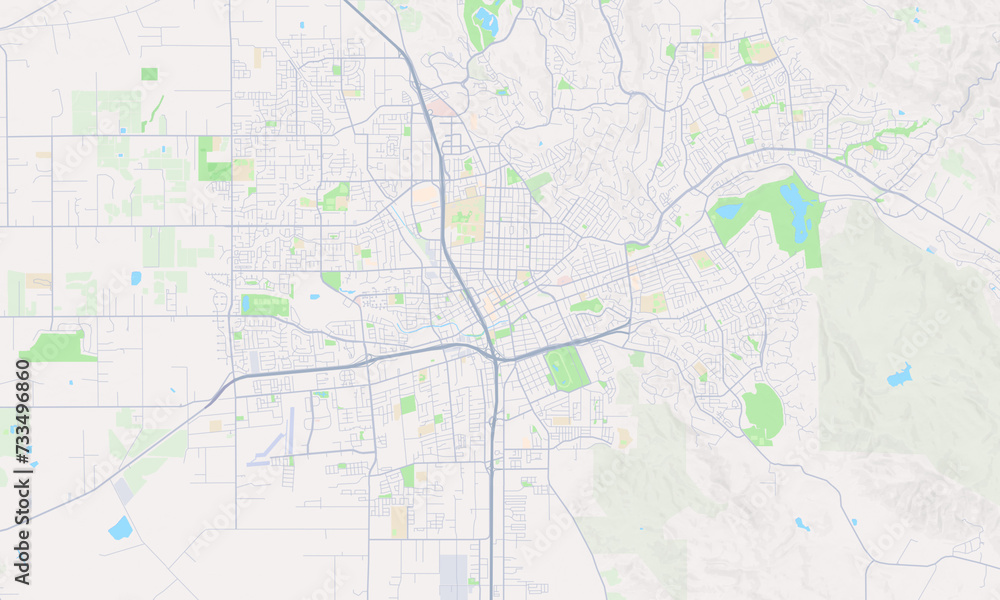 Santa Rosa California Map, Detailed Map of Santa Rosa California