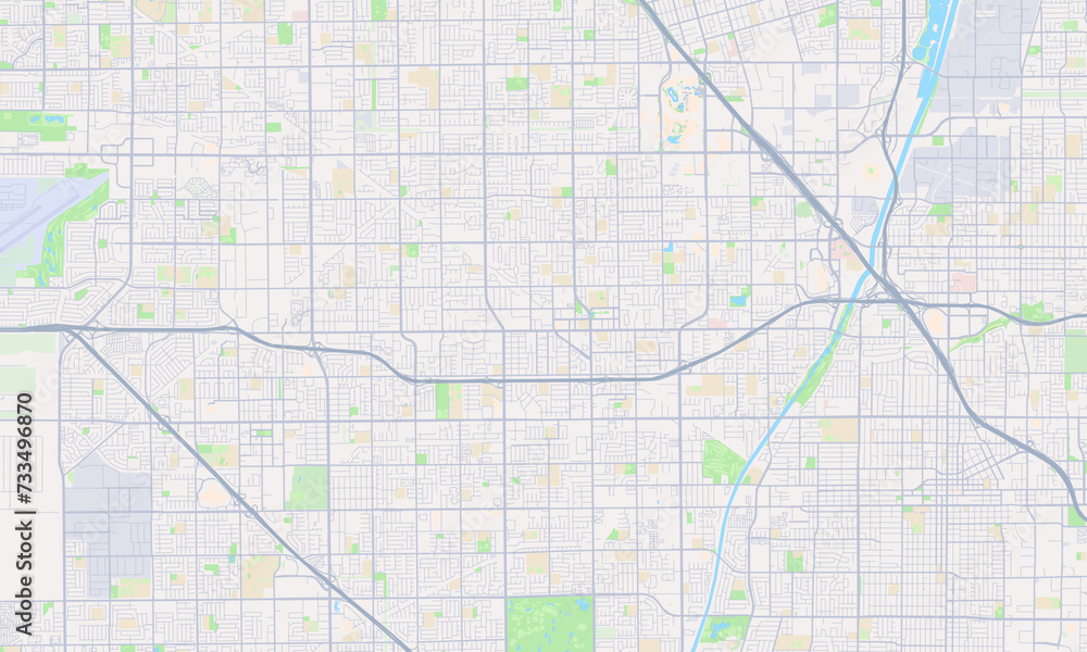 Garden Grove California Map, Detailed Map of Garden Grove California