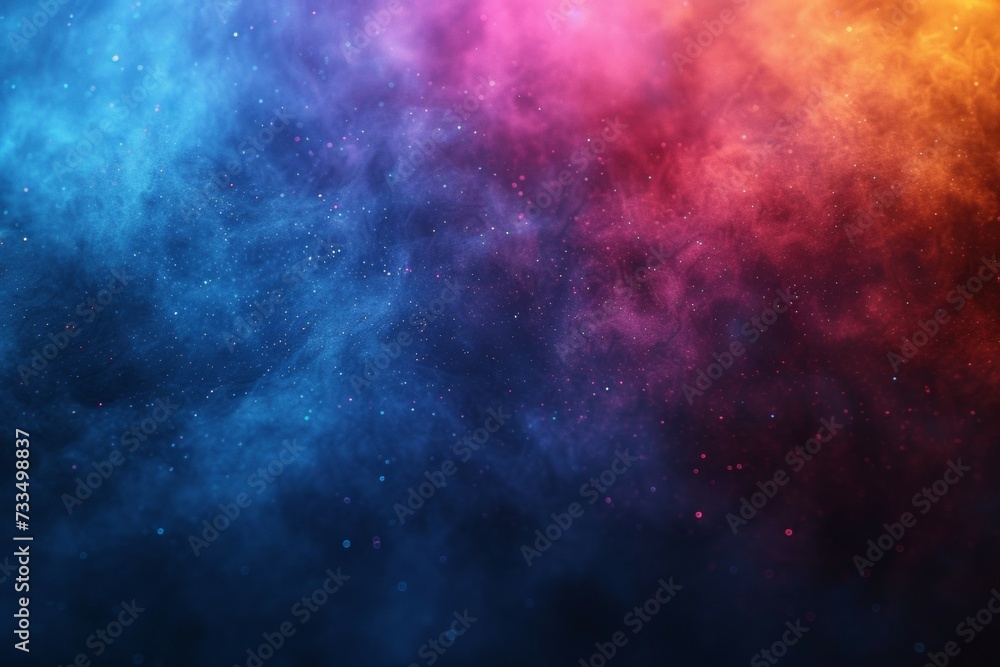 Abstract gradient illustration. Noisy grainy texture background. Blank for design.