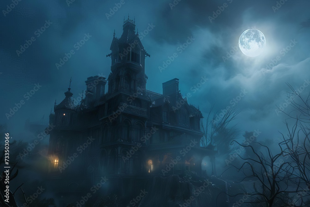 Moonlit Manor: A Gothic Mystery