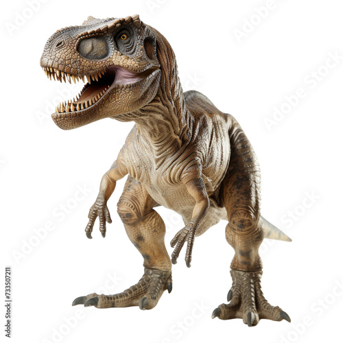 Tyrannosaurus dinosaurs isolated on transparent background  cut out  png