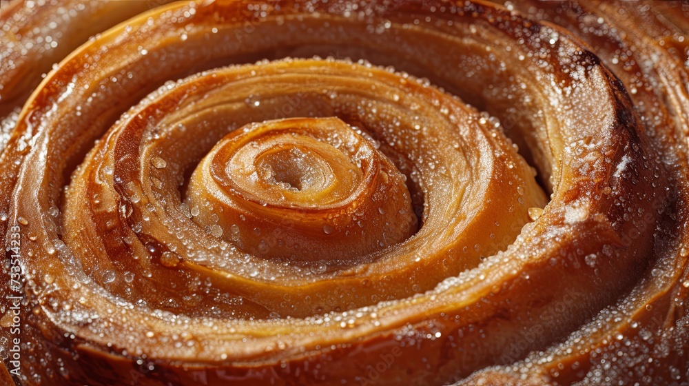 Fototapeta premium Pastry breakfast bakery bun concept. Banner background design