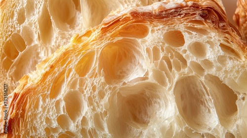 Pastry breakfast bakery bun concept. Banner background design