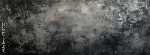 Abstract Grunge Black and White Texture with Distressed and Weathered Patterns