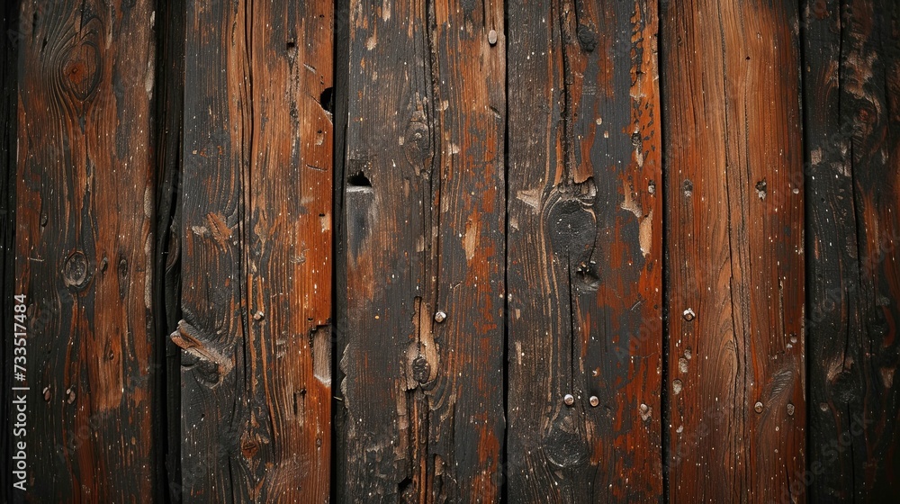 Wooden texture wall with peeling paint concept. Banner background design
Wooden texture wall with peeling paint concept. Banner background design