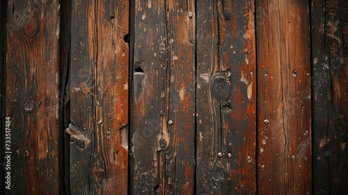 Wooden texture wall with peeling paint concept. Banner background design 